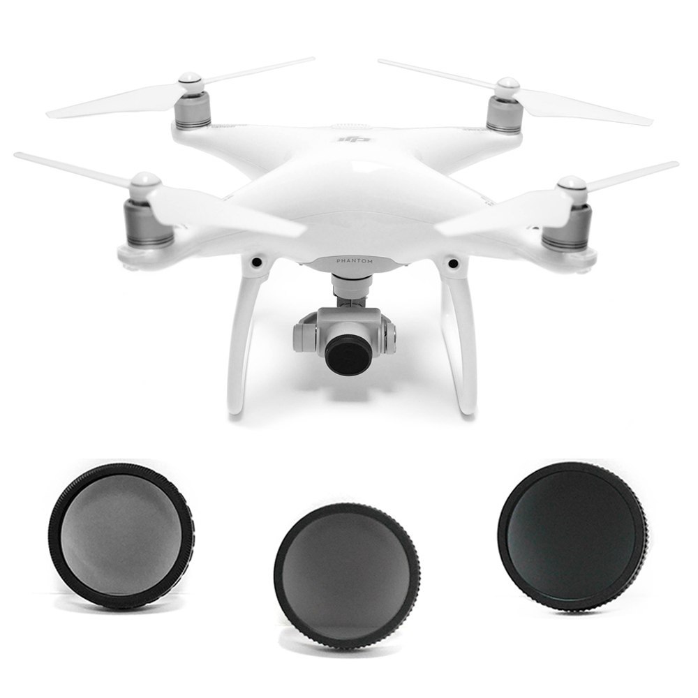 Zestaw 3 filtrów do dronów DJI Phantom 4 i Phantom 3 PRO / ADV Zestaw 3 filtrów do dronów DJI Phantom 4 i Phantom 3 PRO / ADV