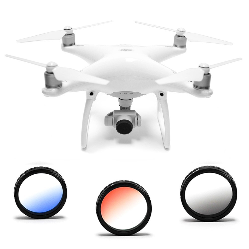 Zestaw 3 filtrów gradientowych do DJI Phantom 4 i Phantom 3 PRO / ADV Zestaw 3 filtrów gradientowych do DJI Phantom 4 i Phantom 3 PRO / ADV