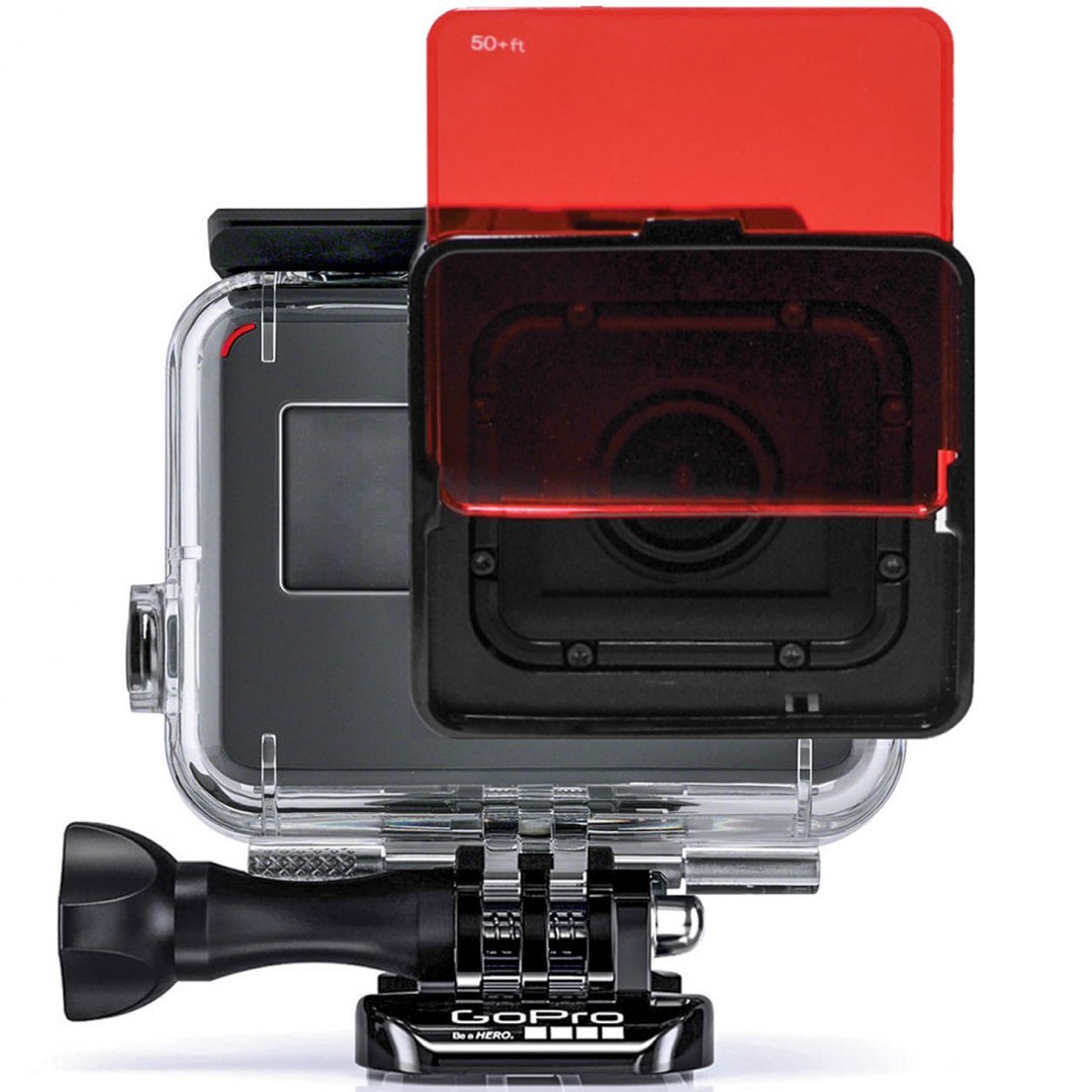 Zestaw 5 filtrów do nurkowania do GoPro HERO 7/6/5 w obudowie wodoodpornej Zestaw 5 filtrów do nurkowania do GoPro HERO 7/6/5 w obudowie wodoodpornej