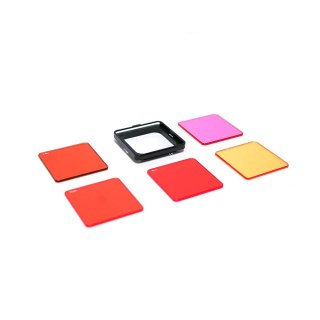 Zestaw 5 filtrów do nurkowania do GoPro HERO 7/6/5 w obudowie wodoodpornej