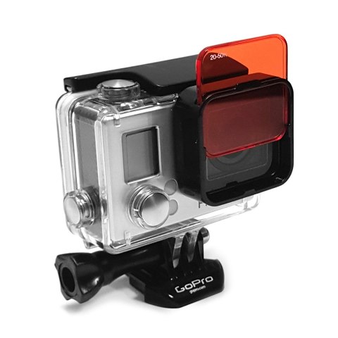 Zestaw filtrów do nurkowania do GoPro HERO 3+ / 4 Zestaw filtrów do nurkowania do GoPro HERO 3+ / 4